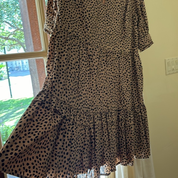 Leopard print j crew dress - Picture 3 of 3